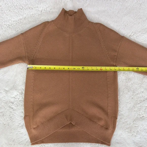 MAEVE by Anthropologie ,Size S ,Cozy Tan Turtleneck Sweater - Picture 9 of 17